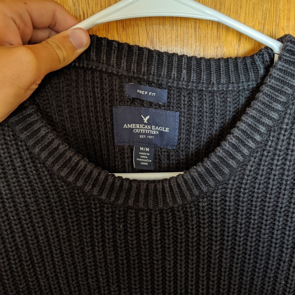 American Eagle Knitted Sweatshirt - Picture 3 of 3